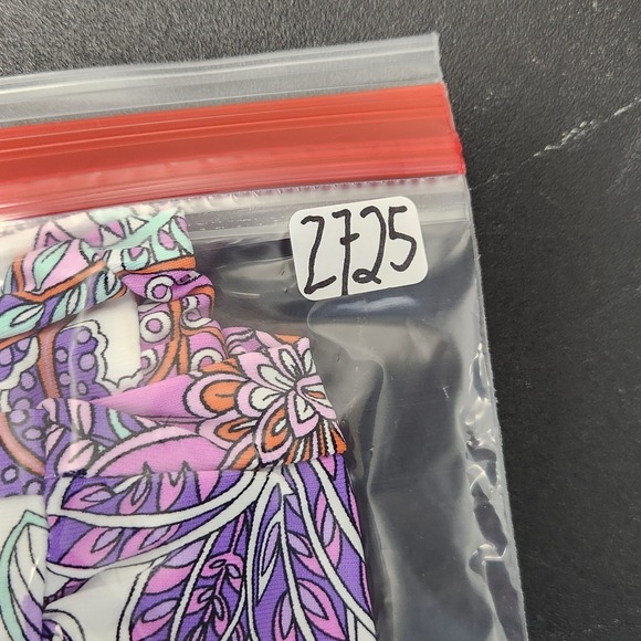 Jude Connally Libby Dress Paisley Purple Tiered Midi  XL - Picture 8 of 9